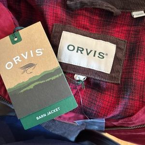 Orvis Barn Jacket - Red (never worn)